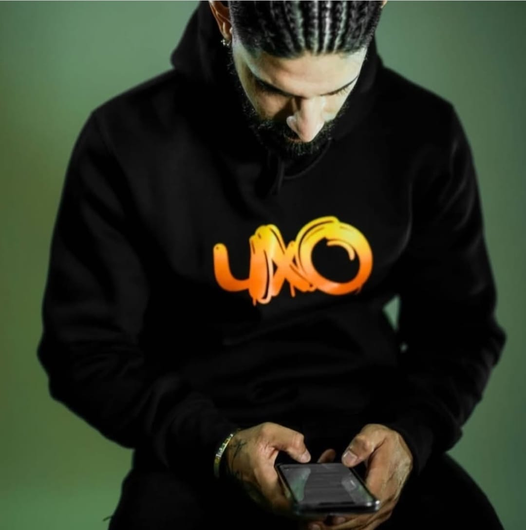 The Legacy UXO Hoodie – Boldness Woven in Black