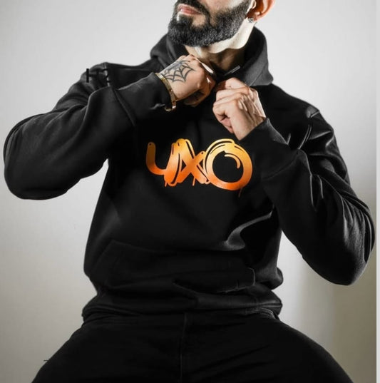The Legacy UXO Hoodie – Boldness Woven in Black